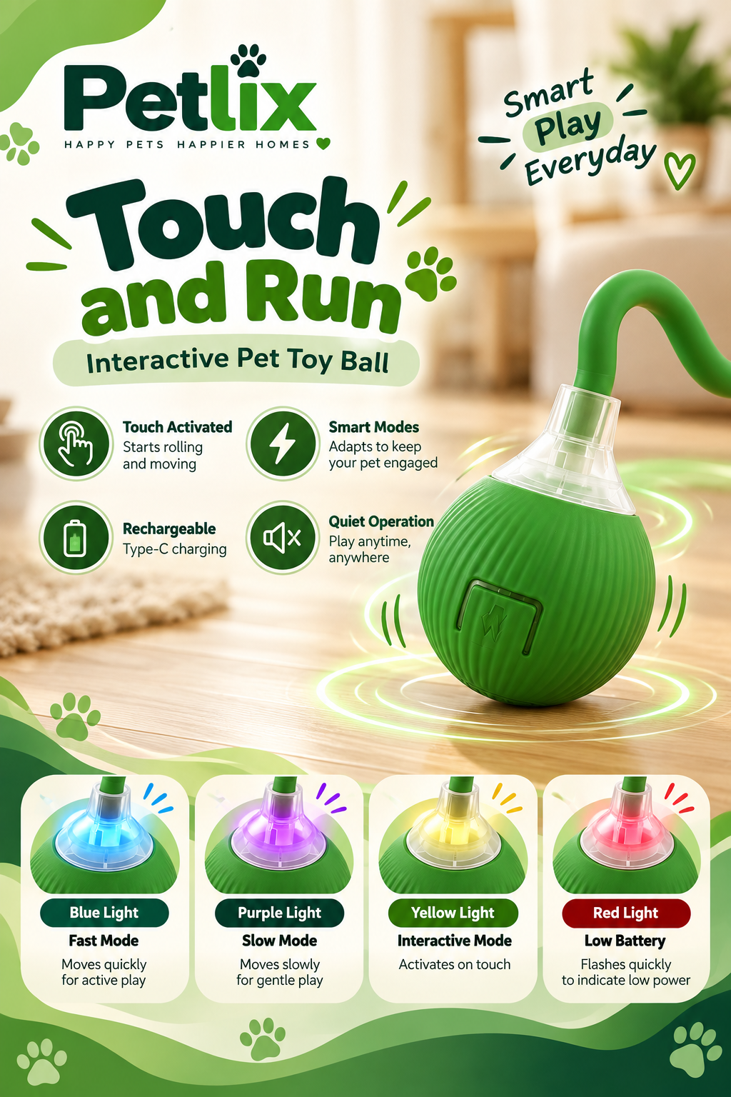 Interactive Motion Cat Toy